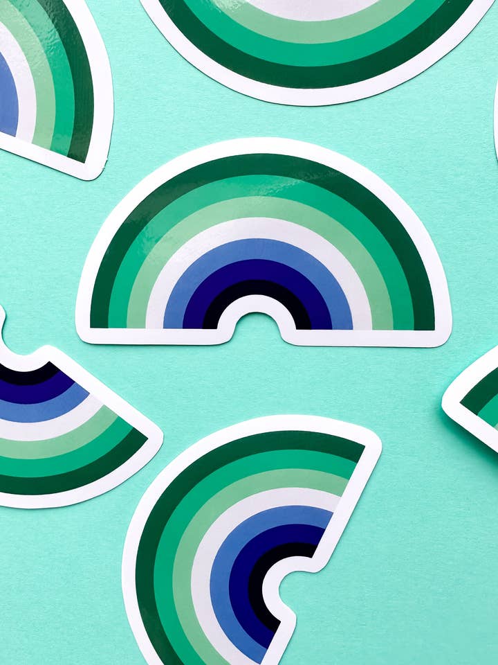 MLM Rainbow Sticker for wholesale by Rainbow Certified