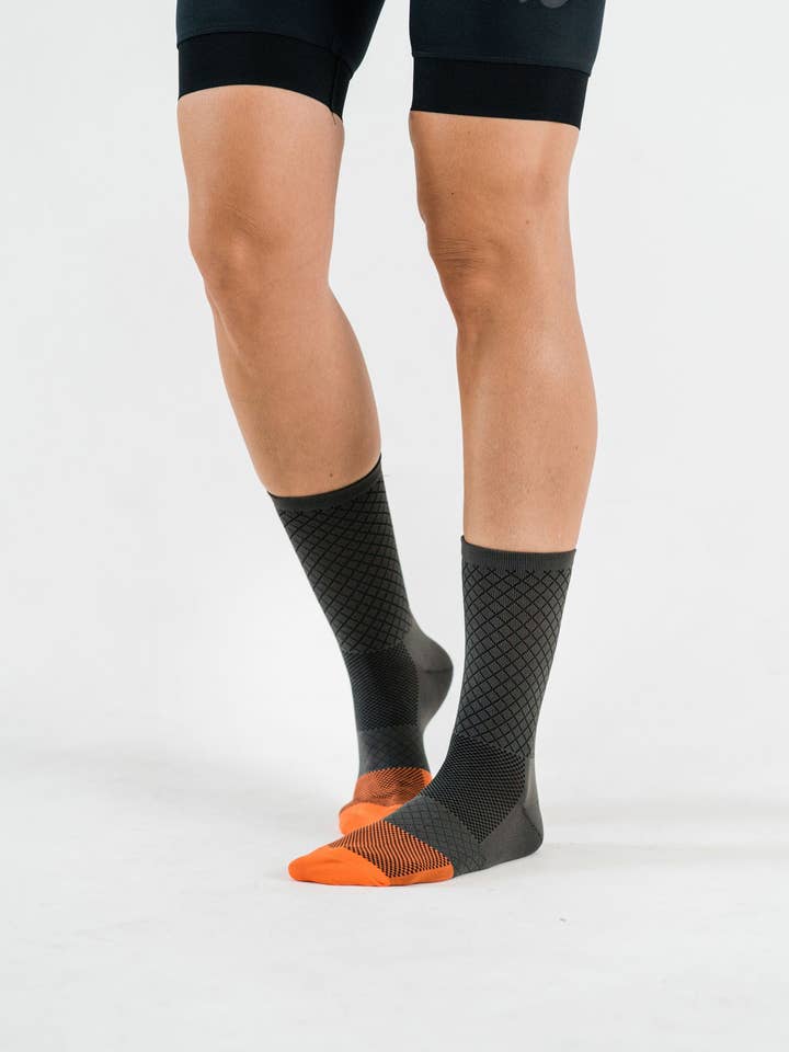 Down The Road - Wholesale Socks – Men's - Tour socks - Stone Grey2
