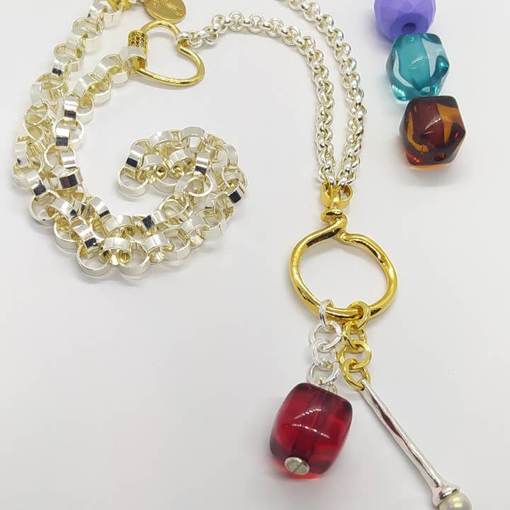 Joyas Carolina Olivares - Wholesale Choker/Collar - Valeria gold necklace