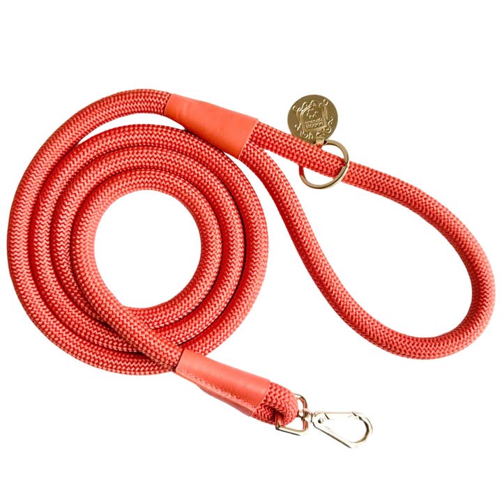 The Classic Leash - Coral for wholesale by Doggie Republic