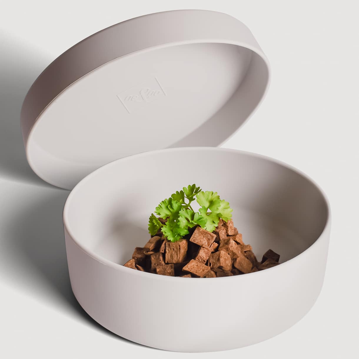 ne&no - Wholesale Pet Bowl - Cat/Dog - ne&no® Silicone Feeding Bowl with Lid for Dogs & Cats0