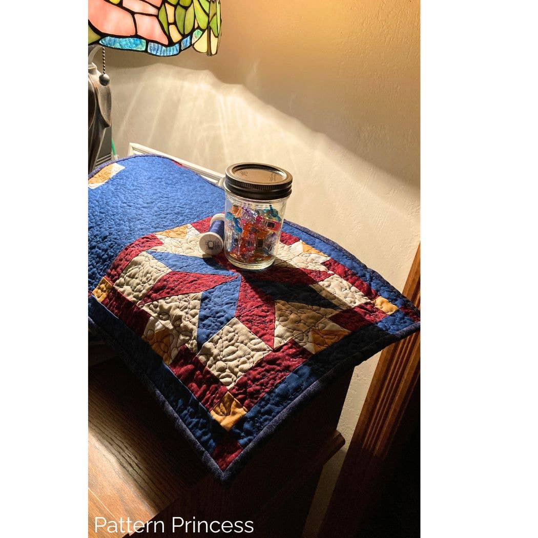 Pattern Princess - Wholesale Placemat - Americana Star Placemat Quilt Pattern 3