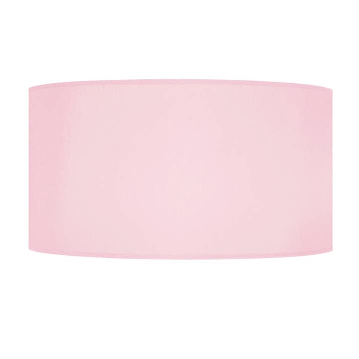 CYLINDRICAL 50 - Pink stof cylindrisk lampeskærm for engroshandel hos Tosel Shop