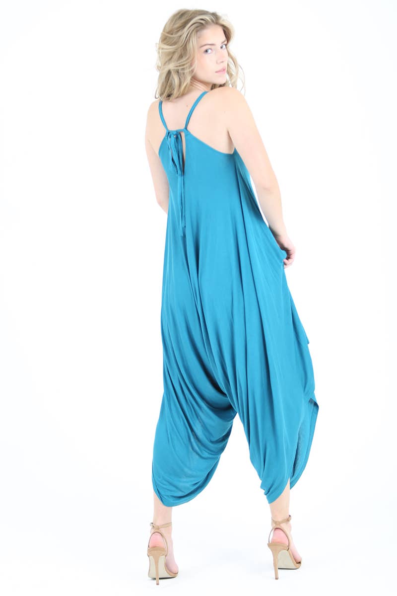 ANGIE – Macacão - Mulher por atacado – Macacão Harem de Tricô X5099-ASIS22