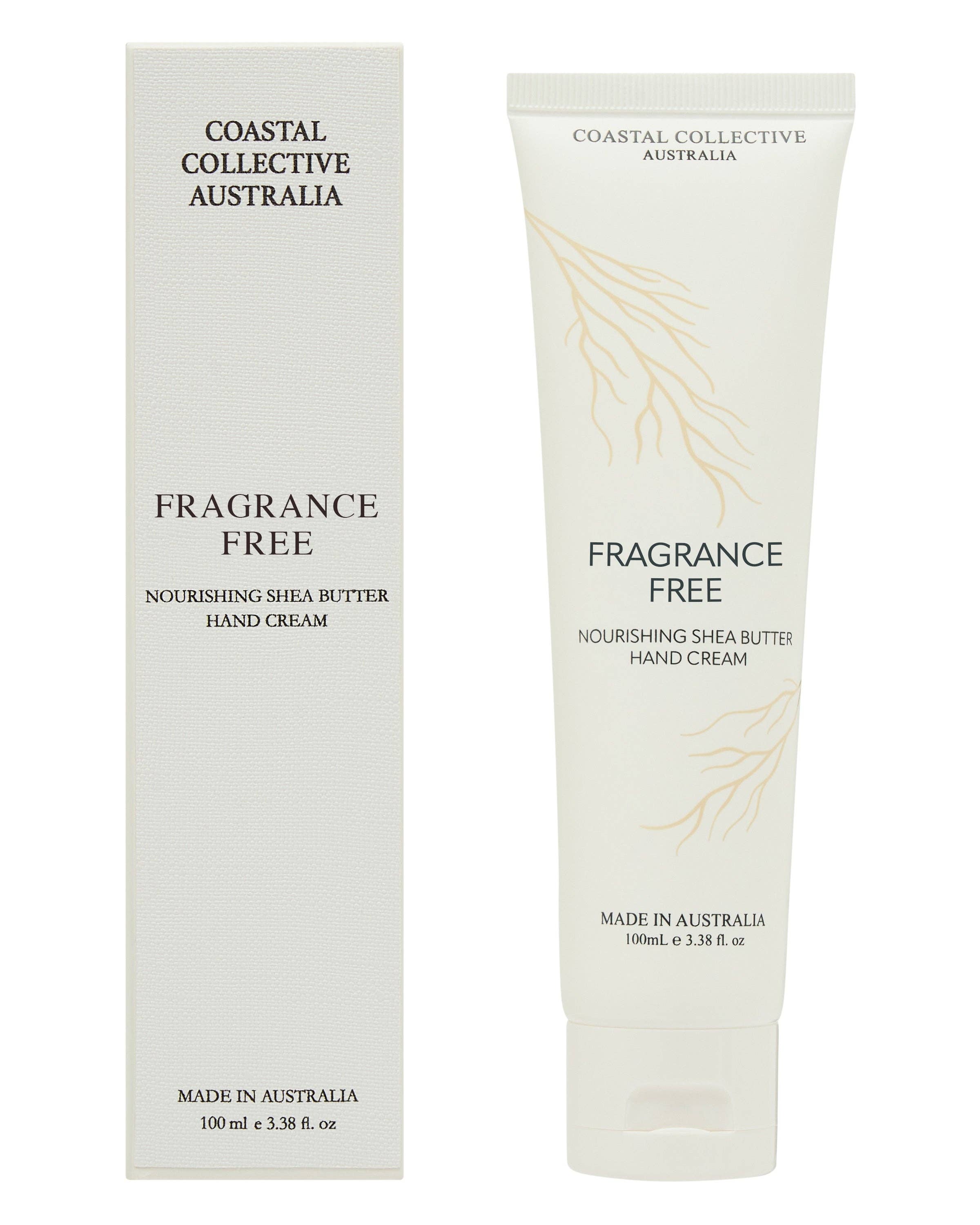 Coastal Collective Australia - Wholesale Hand cream/lotion - 100ML FRAGRANCE FREE HAND CREAM