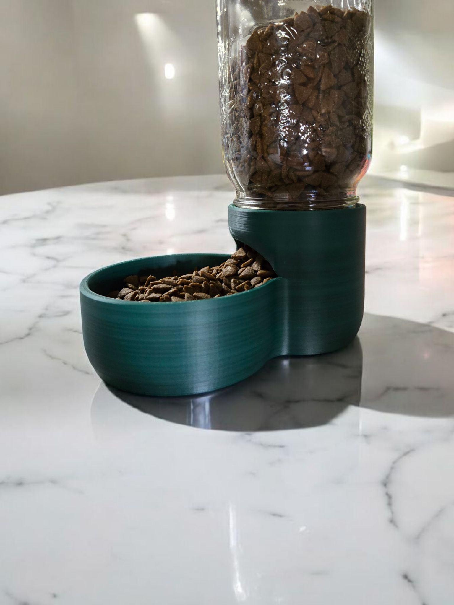 The Rogerie - Wholesale Pet Bowl - Cat/Dog - Mason Jar Pet Dishes – Auto-Fill Food & Water Bowls2