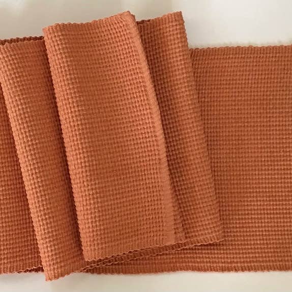 natural habitat - Wholesale Table Runner - Table Runner 72" Rust #63 Woven