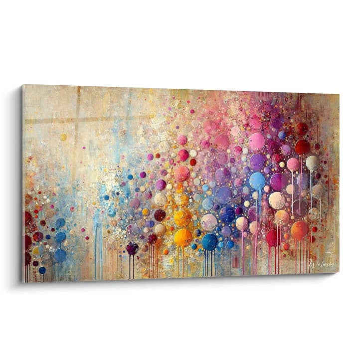 Mosaikbord av sfärer - Flerfärgad abstrakt utgåva för wholesale av Walensky