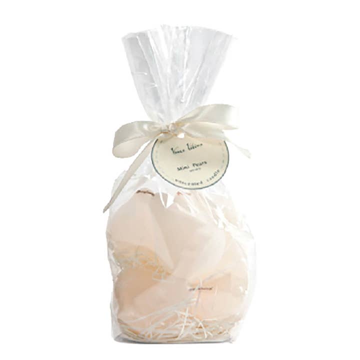 Sullivans Home Decor - Wholesale Novelty Candle - Mini Melon White Pear Candles