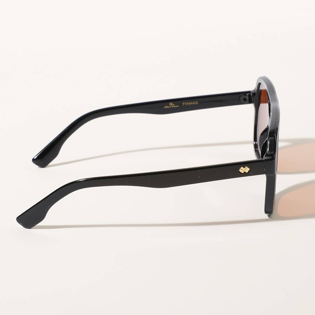 12 CORES SORTIDAS Óculos de Sol de Forma Quadrada com Lentes Escuras para venda a revendedores na Faire9