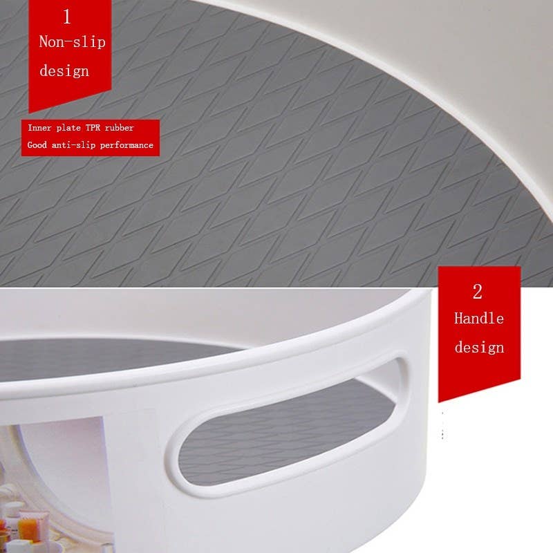 AN Commerce - Wholesale Kitchen Storage/Organizer - 360 Rotating Storage Tray2