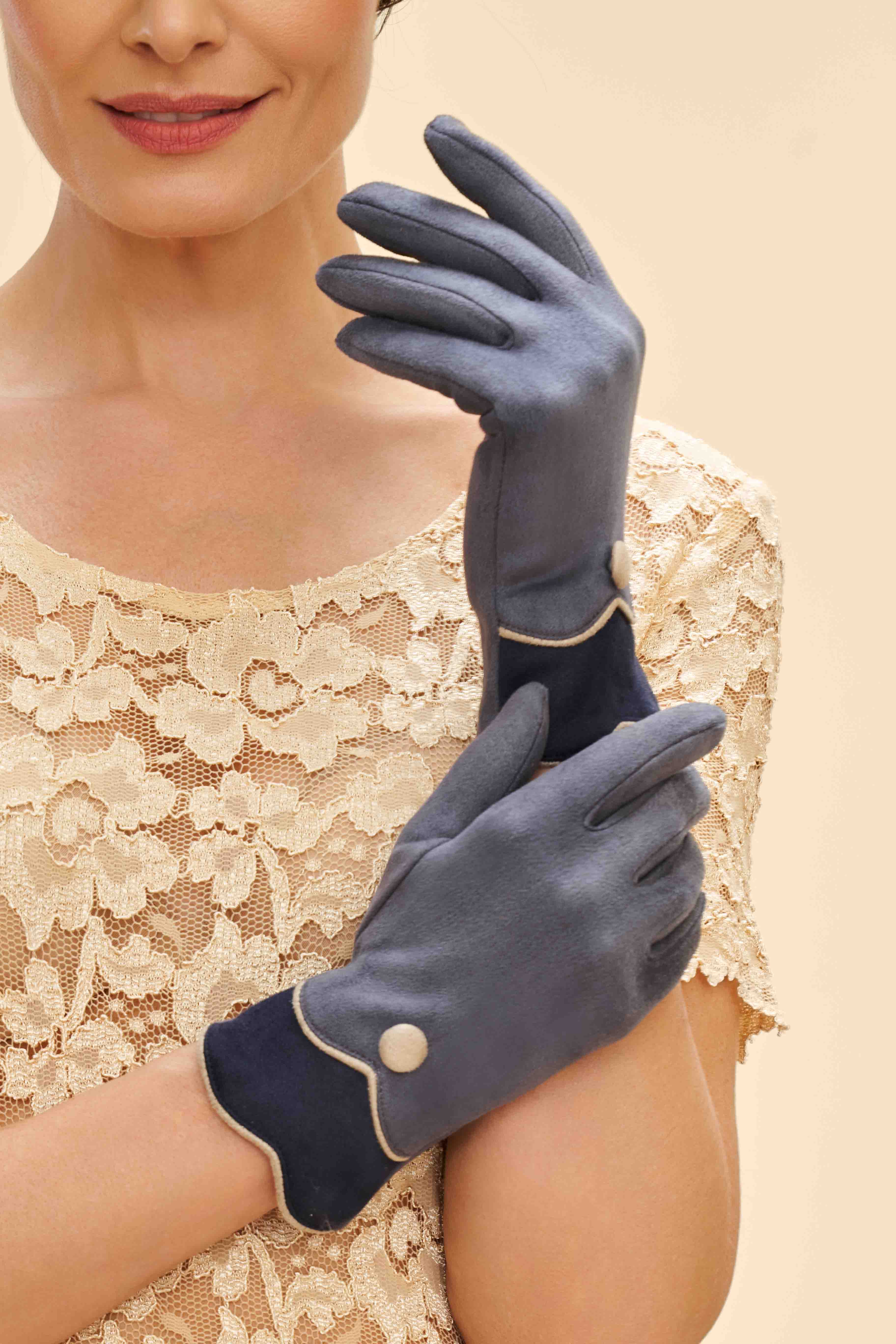 Powder Design inc - US - Wholesale Gloves - Women's - Pandora Gloves - Navy1