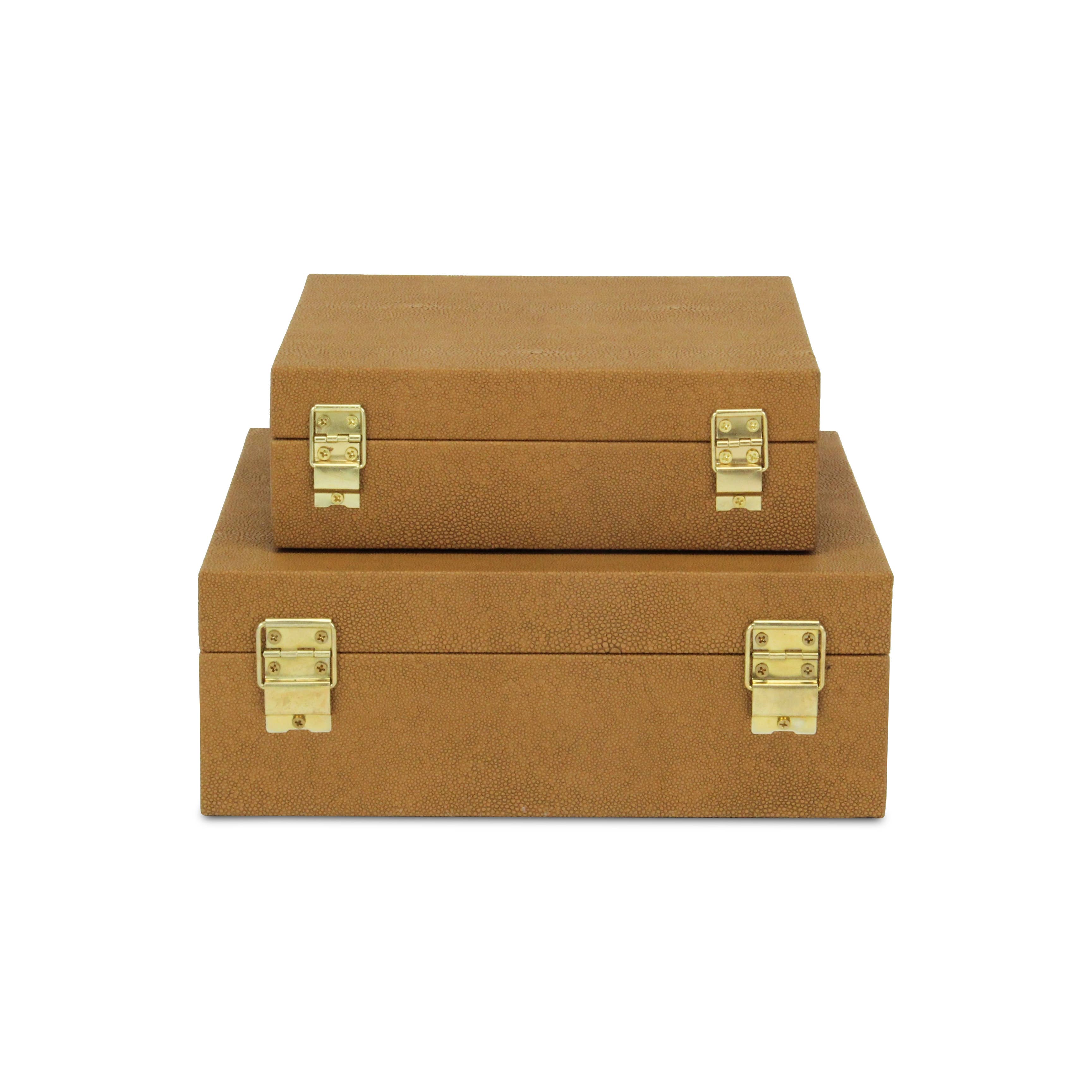 Cheungs Home Decor - Wholesale Decoratief doosje - Lusan set decoratieve vierkante dozen12