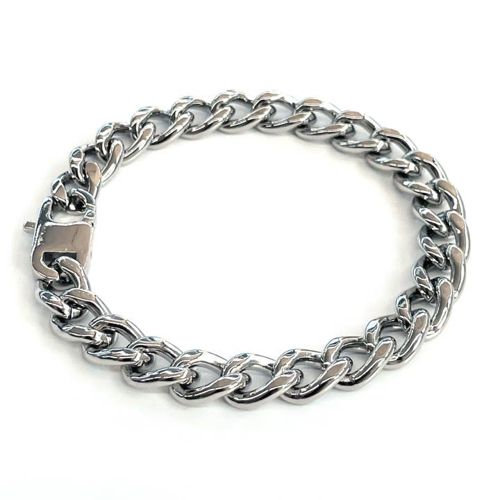 Metal Plume Armbånd 9mm Palladium for engroshandel hos GI.OTTO