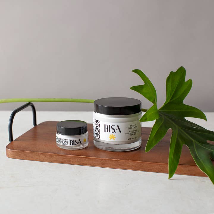 Radiant gezichtscrème 2oz. voor wholesale door BISA Bodycare