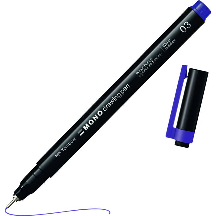 Tombow Pen & Pencil GmbH - Wholesale Pen - Tombow Fineliner MONO drawing pen colors, line width 033