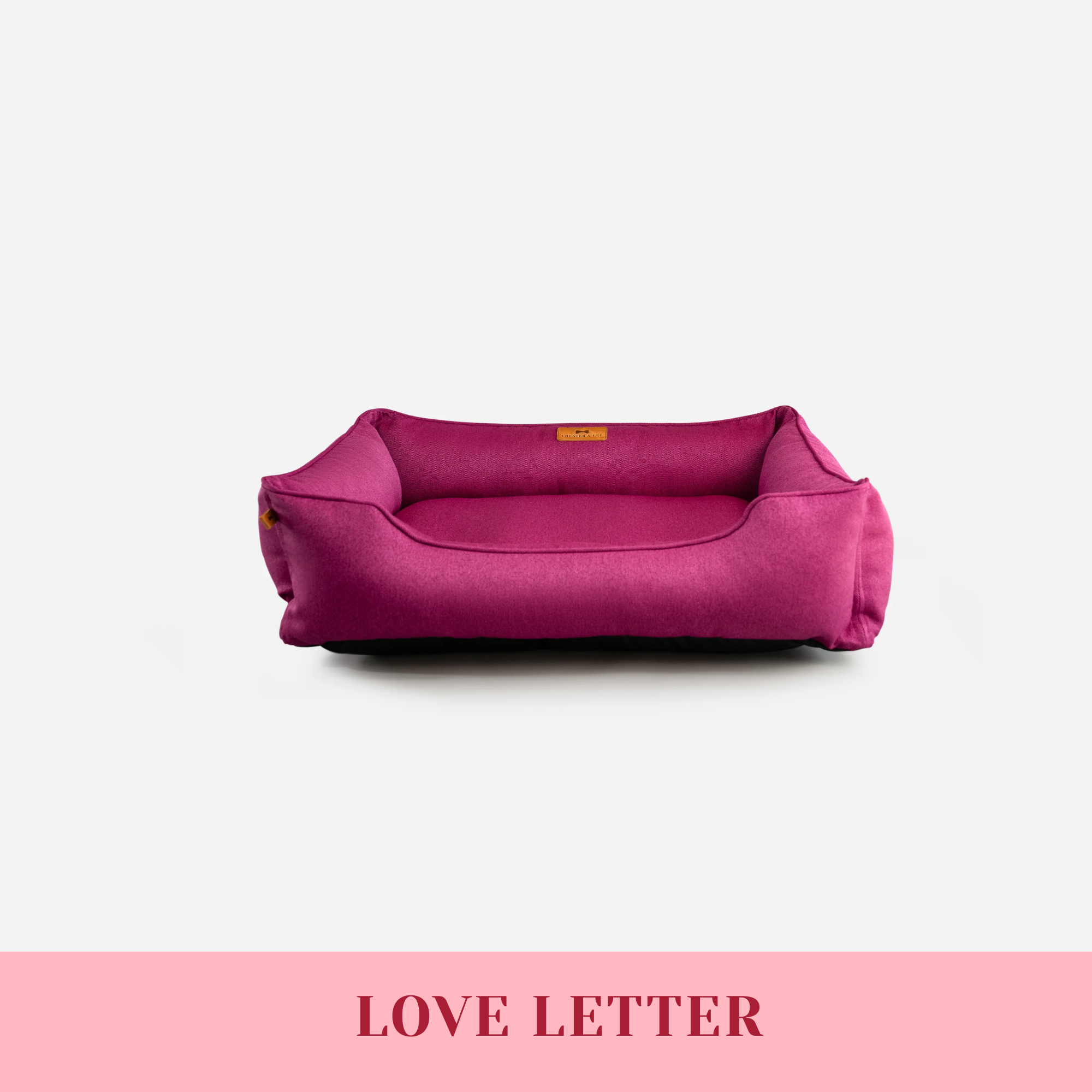 Berry Pink Sleeper Dog Bed for wholesale on Faire5