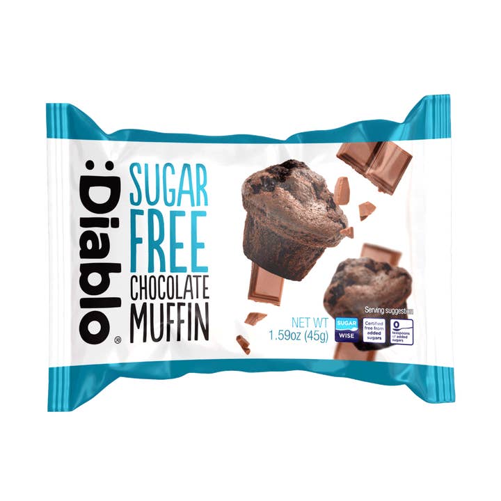 Diablo Single Choclate
Muffin 45g for wholesale by Diablo Sugar Free