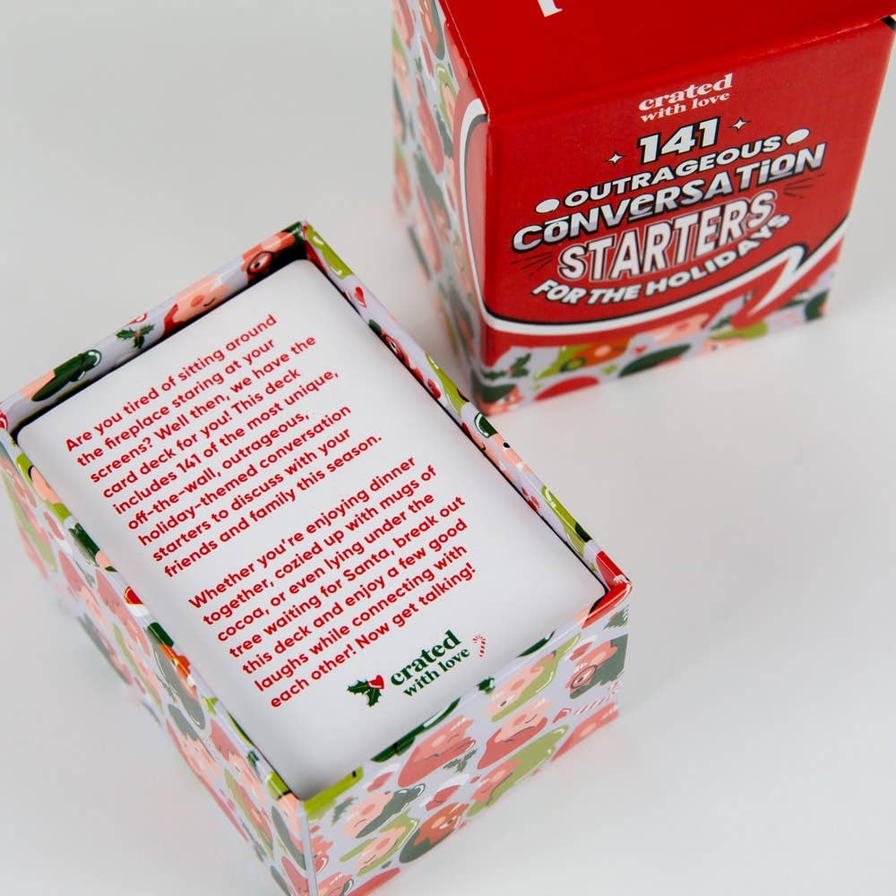 Crated with Love - Vendita all'ingrosso Giochi di carte - 141 Antipasti di conversazione oltraggiosi per le vacanze4