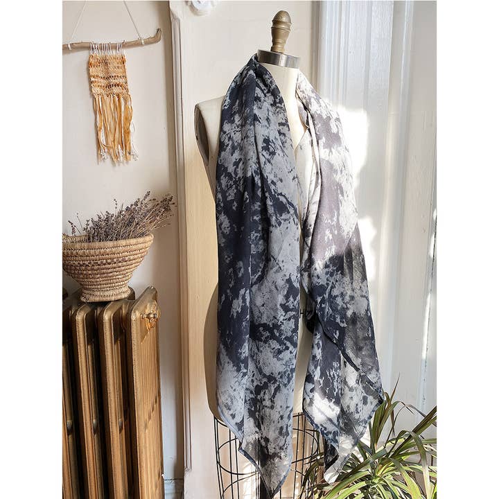 Explore Designs By Emelia Prince Ruyle - Vendita all'ingrosso Sciarpa - Donna - Sciarpa in lana di seta di betulla1