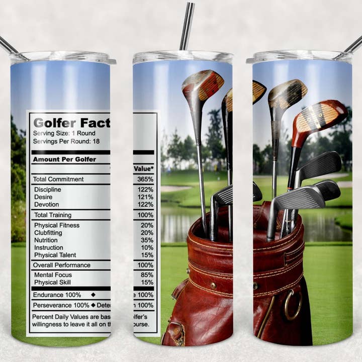 Golfer feiten Beker voor wholesale door Antisocial Designs