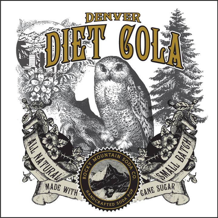 Denver Cola light (bag-in-box) pour la vente par Rocky Mountain Soda