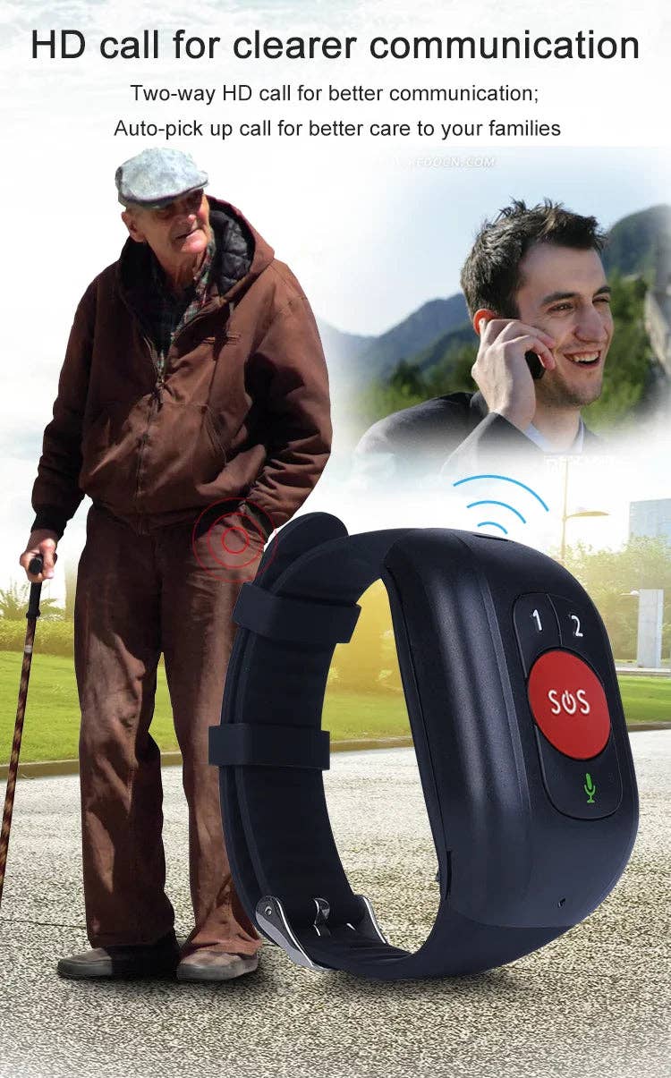 Assorted 4G GPS Elderly Alarm Watch Health Monitor SOS for wholesale on Faire1