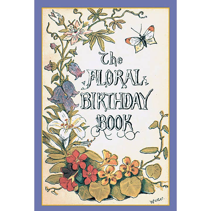 Applewood Books - Wholesale Book - Adult - Floral Birthday Book