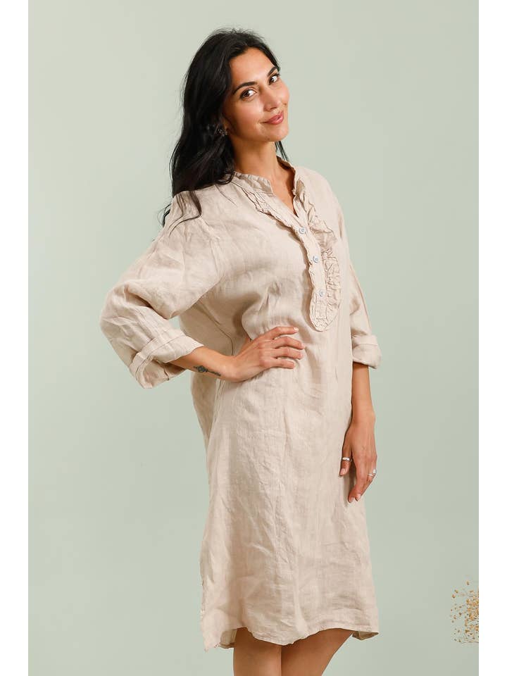 la maison des fibres naturelles - Wholesale Dress - Women's - Dress 20222 100% linen14