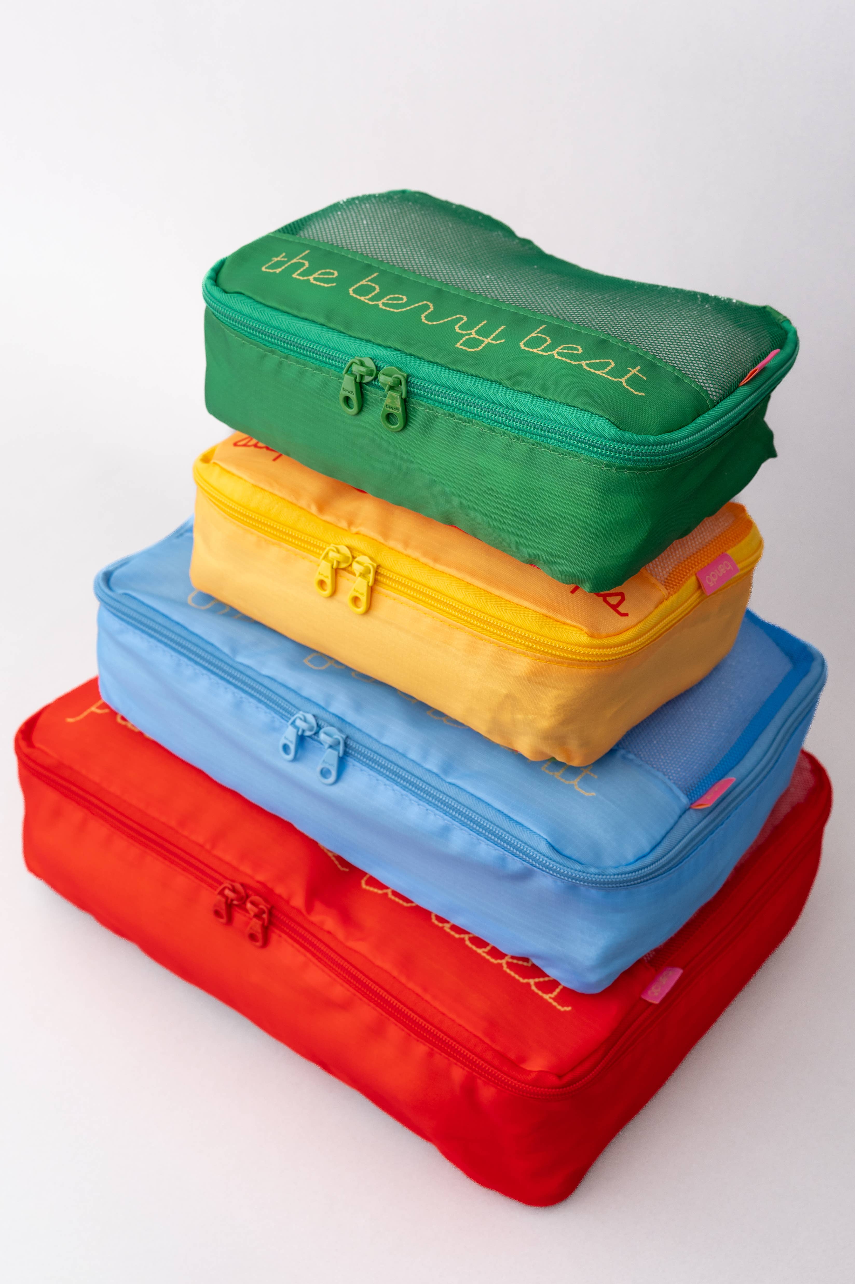 Ban.do - Wholesale Packing Cube - Packing Cube Set, J'adore Les Cerises2