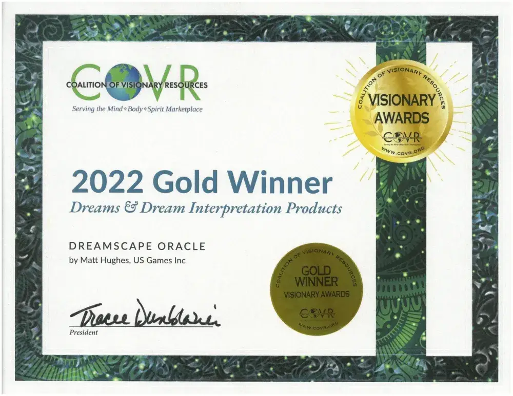 U.S. Games Systems Inc. - Vente Cartes de tarot - Dreamscape Oracle - Jeu d'oracle avec guide de 80 pages1