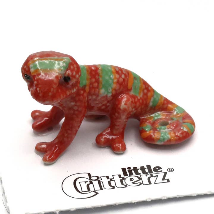 Al Chemist Chameleon Porzellan Miniatur für den Großhandel von Little Critterz