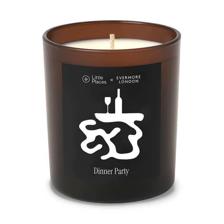Little Places x Evermore Dinner Party Candle for wholesale by Evermore London