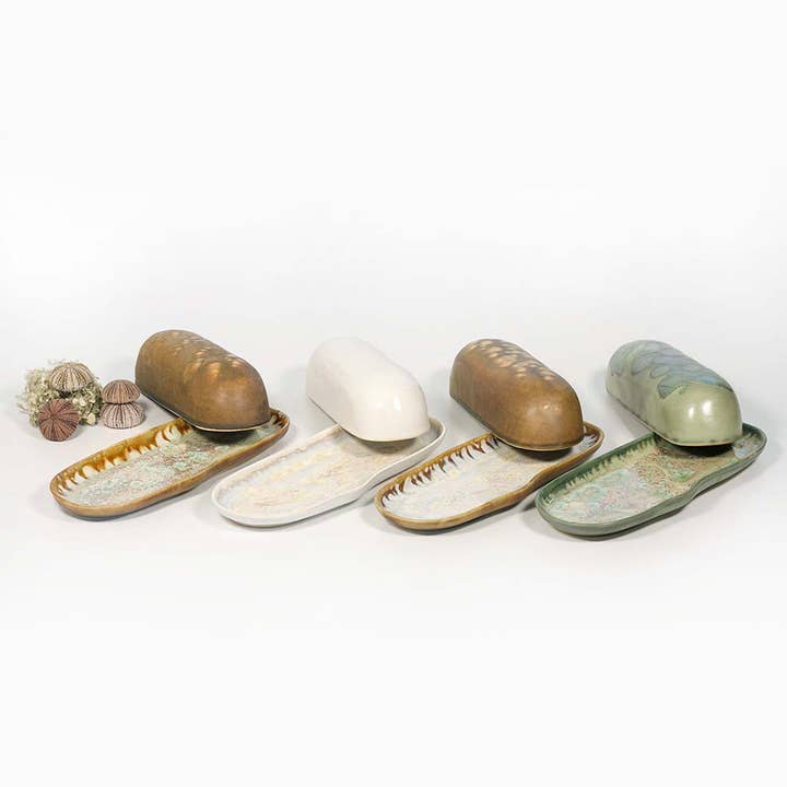 Alison Evans Ceramics - Wholesale Butter Dish - Razor Butter Dish