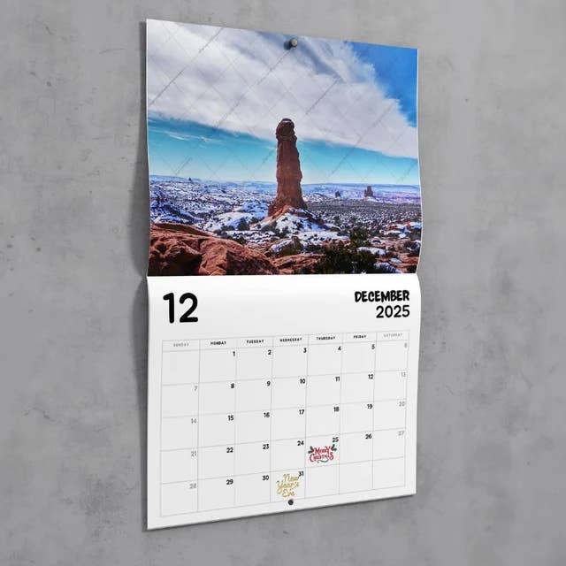 ShutUpAndTakeMyMoney - Wholesale Calendar - Nature's Cock Shots 2025 Calendar3