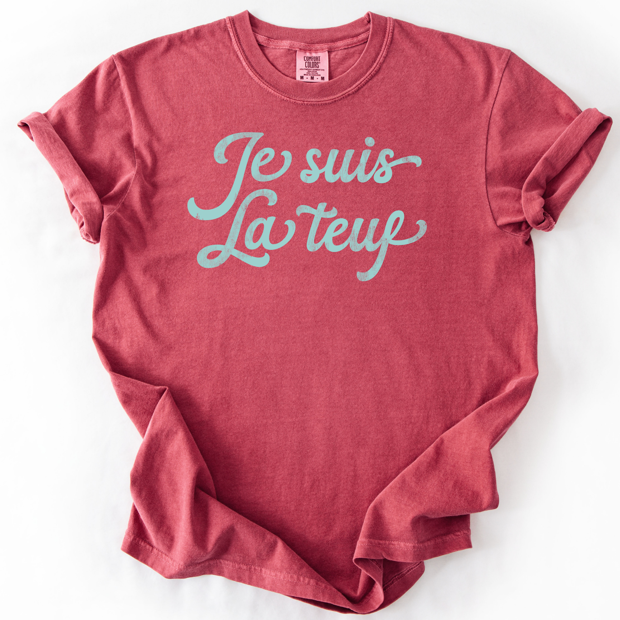 Rackette Club - Vendita all'ingrosso Maglietta serigrafata - Donna - Sono la maglietta da festa (francese)0