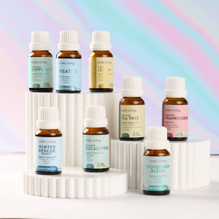 Lively Living - Wholesale Essential oil - Peppermint Essential Oil Certified Organic 15ml5