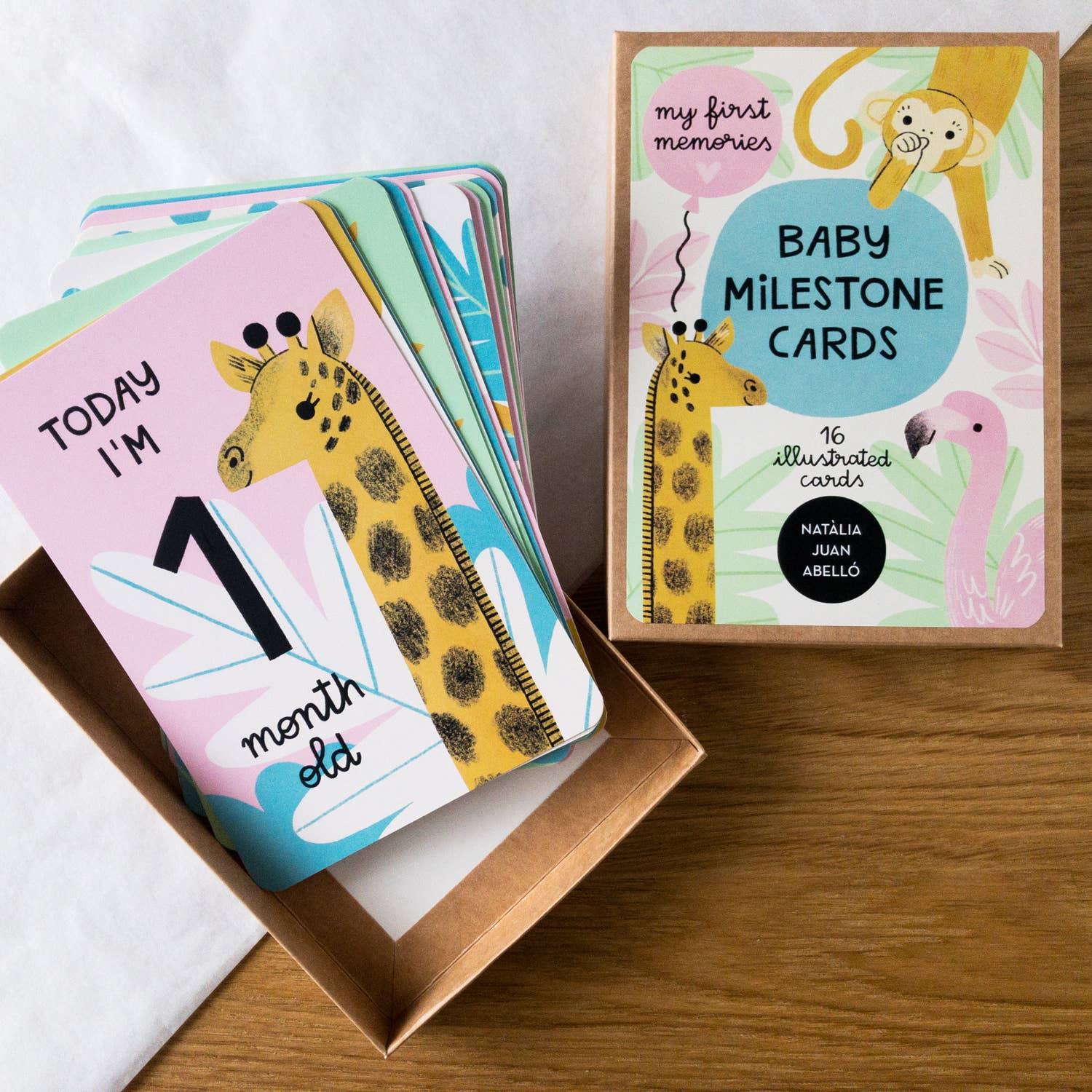 Natàlia Juan Abelló - Wholesale Milestone Art/Keepsake - Kids & Baby - Baby Milestone Cards3