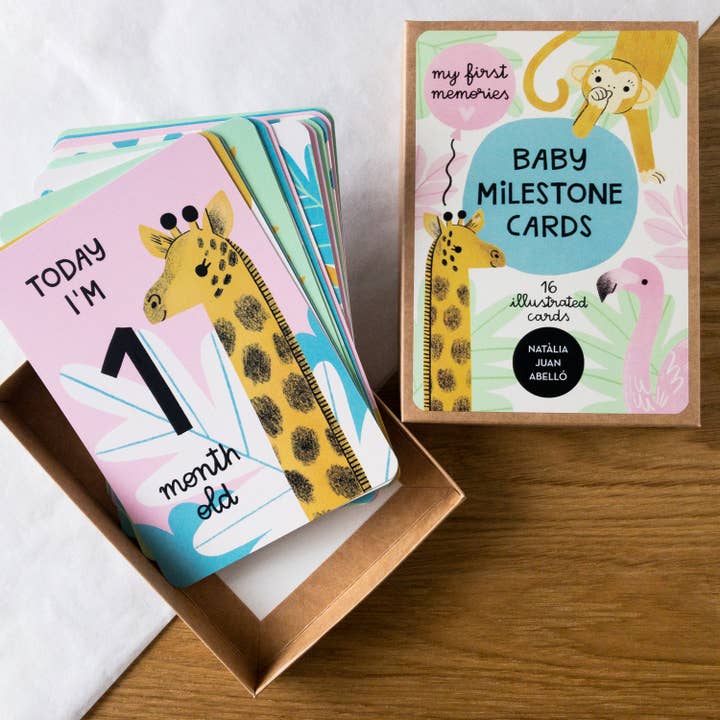 Natà lia Juan Abelló - Wholesale Milestone Art/Keepsake - Kids & Baby - Baby Milestone Cards3