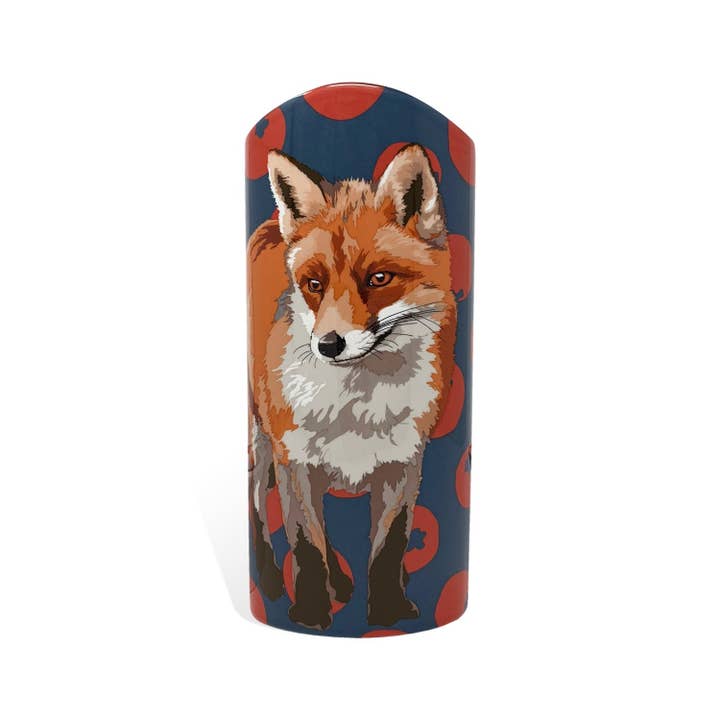 Leslie Gerry Designed Fox Vase by John Beswick for wholesale by Leslie Gerry