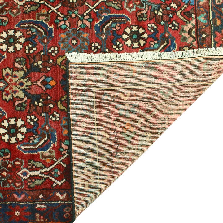 Noori Rug - Wholesale Area Rug - Fine VTG Burl Red/Navy Runner, 2'0" x 9'3"3