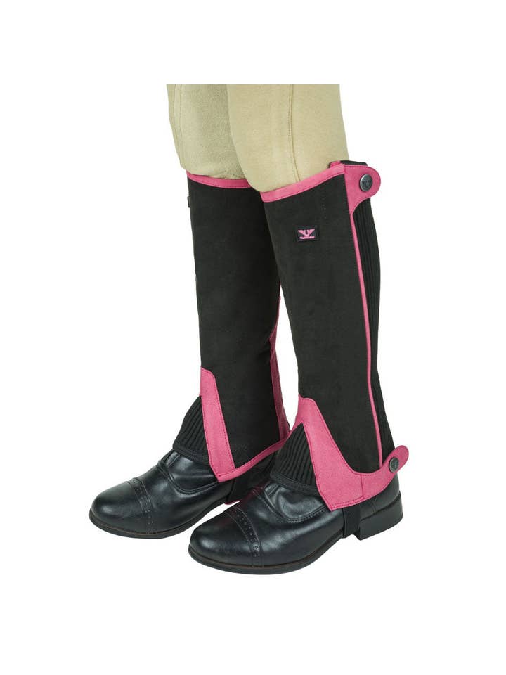 JPC Equestrian - Vente Bottes – enfant - Demi-jambières synthétiques Keeneland pour enfants de TuffRider1