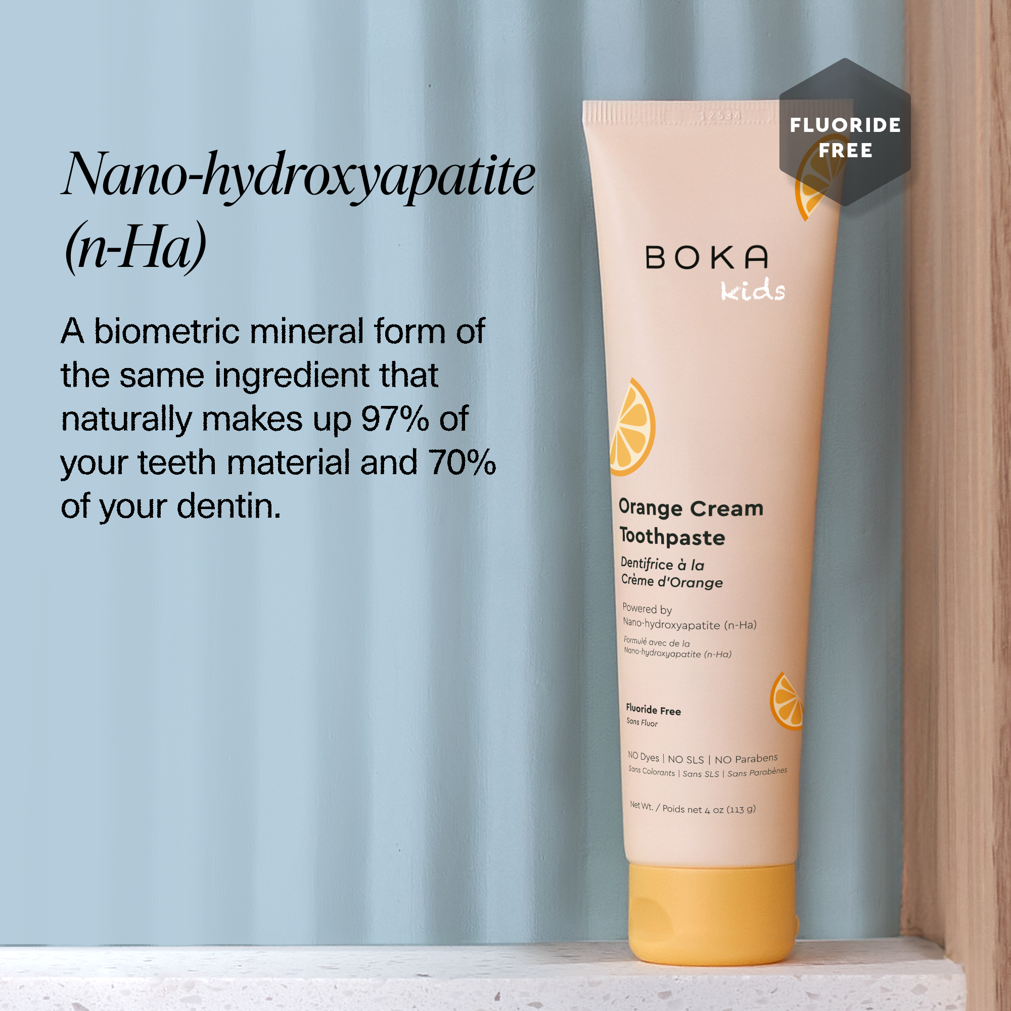 Boka - Wholesale Toothpaste - Orange Cream n-Ha Toothpaste3