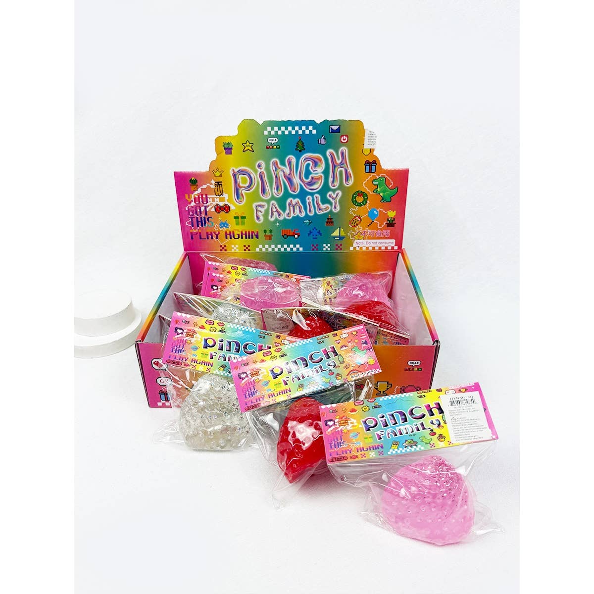 MÉLANGER LA COULEUR Jouet Squishy Pince Fraise en vente sur Faire5