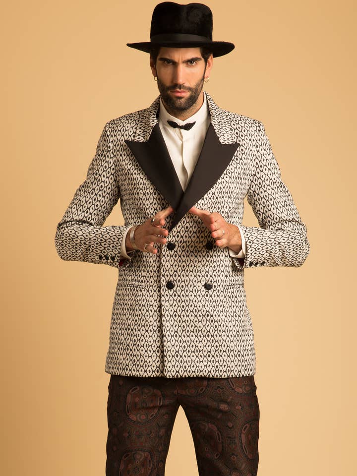 ARTHUR LAPEL JACKET for wholesale by Los Pecos Mutantes