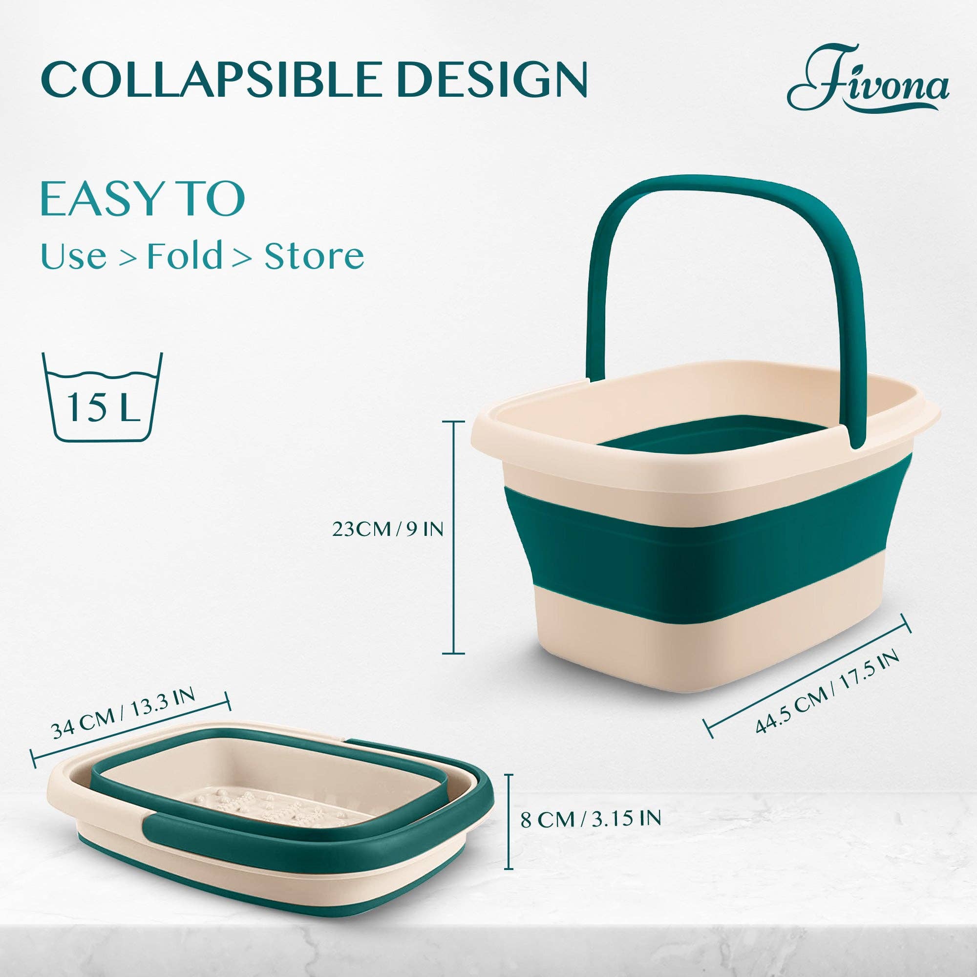 FIVONA - Wholesale Foot Scrub/Polish - Foot Salt Soak Kit 4 in 1 Natural Feet SPA Tea Tree6