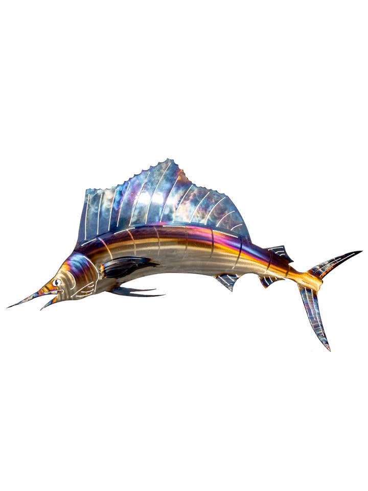 Sailfish Rt & Lf for wholesale by Designer Metal Art