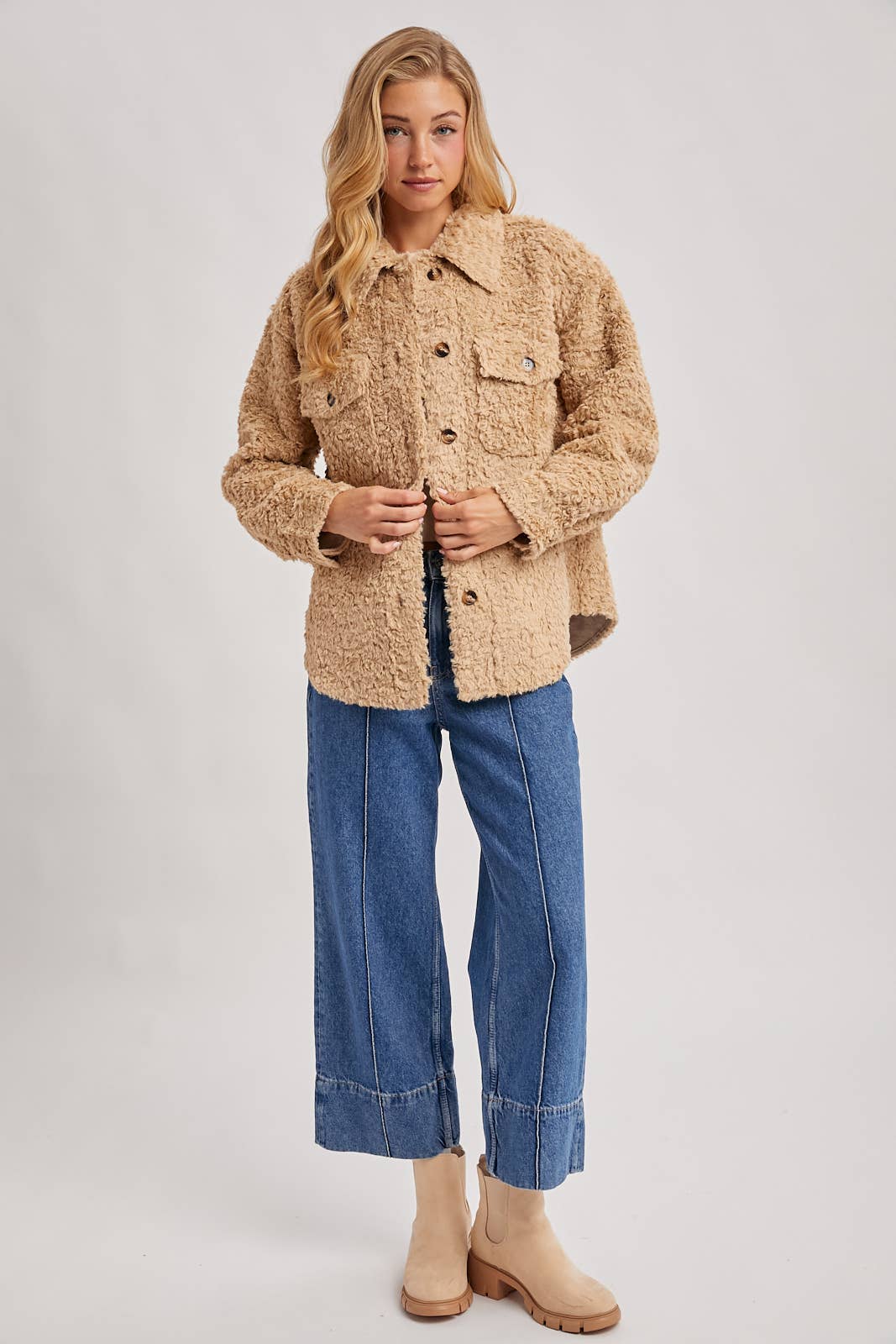 Bluivy - Wholesale Jacket - Women's - BOUCLE WOVEN JACKET9