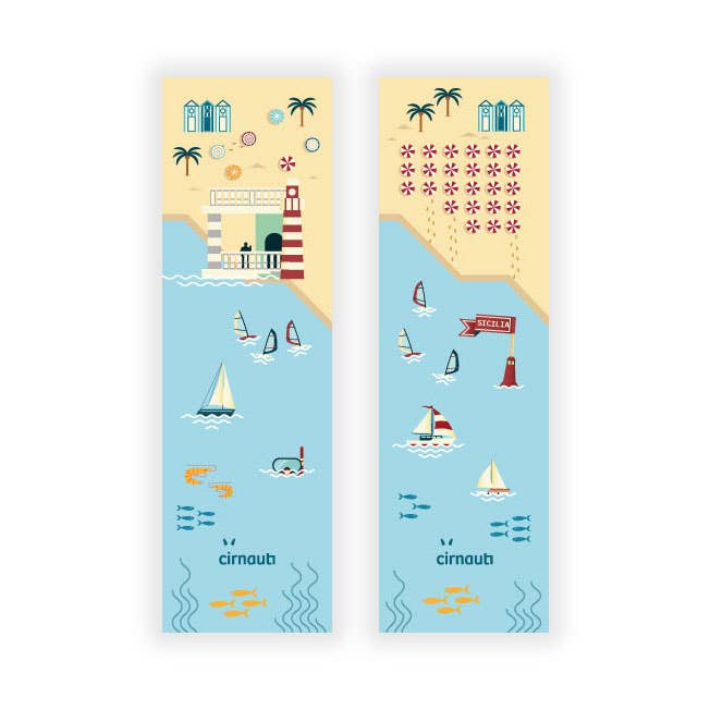 Montalbano bookmark for wholesale by Cirnauti