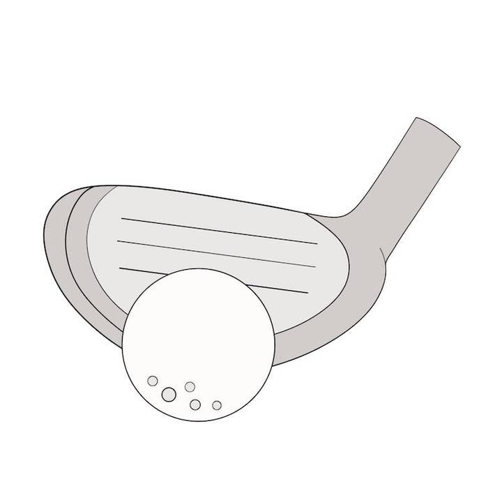 Club de golf avec balle pour la vente par Maison’s Custom Cutters